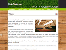 Tablet Screenshot of halatenisowa.com